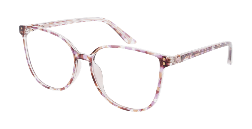 Lunettes de vue femme MAGIC 323 violet - Vue de face
