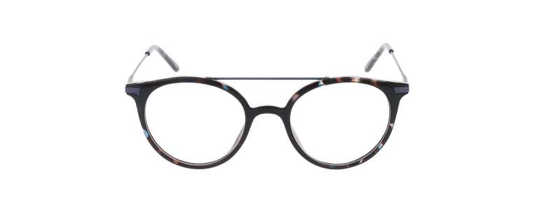 Lunettes de vue homme MAGIC263 écaille bleu/bleu - Vue de face