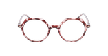 Lunettes de vue enfant VERA écaille/rose - Vue de face
