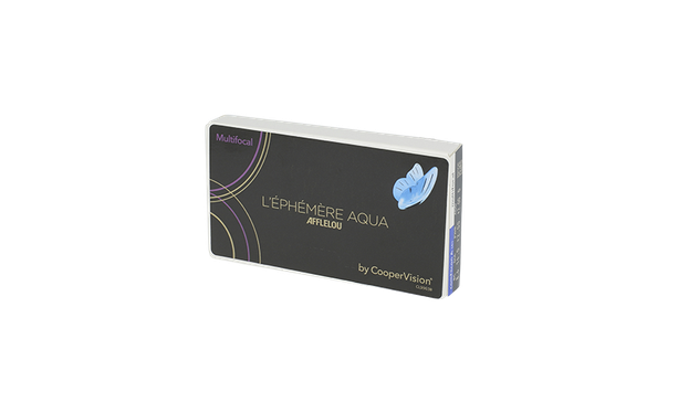 Lentilles de contact Ephémère Aqua Mensuelle Multifocal 6L - Vue de face