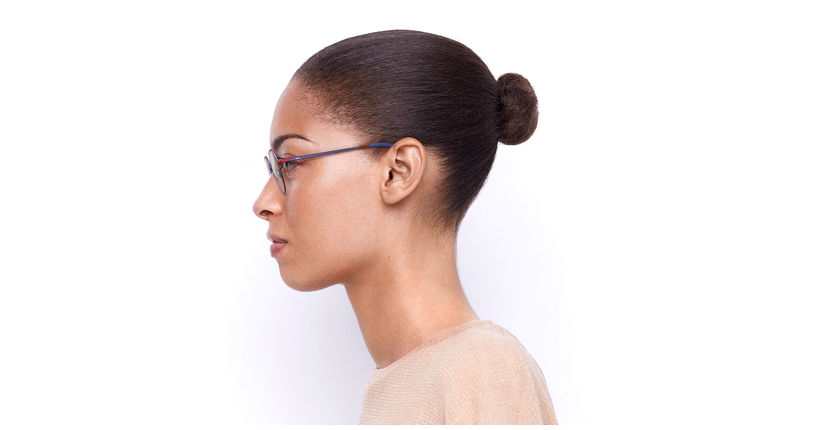 LUNETTES DE VUE femme MAGIC 152 violet/rose - Vue de face