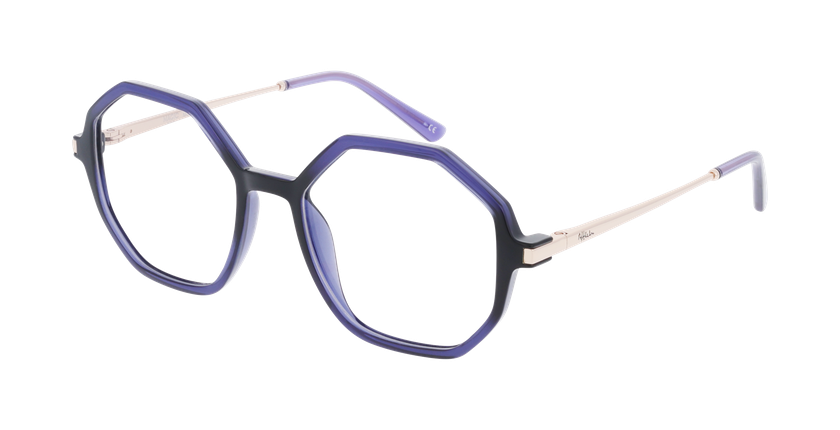 Lunettes de vue femme DIANE violet - Vue de face