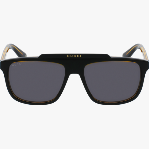 Lunettes de soleil homme GG1039S0015816 noir Vue de face