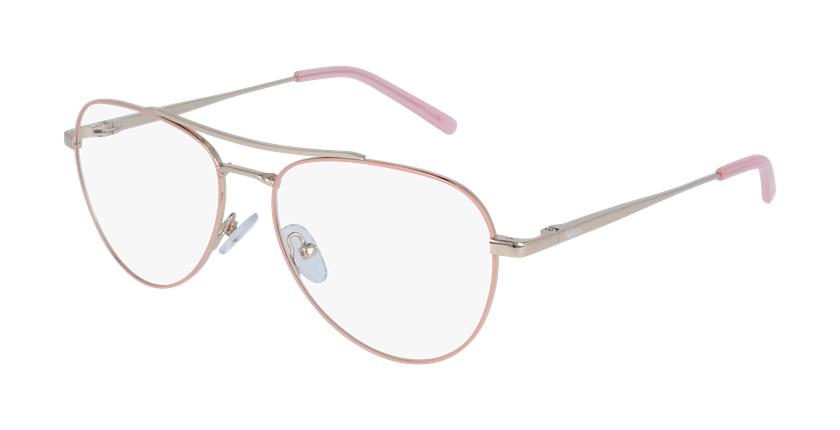 LUNETTES DE VUE femme MAHE rose - Vue de face