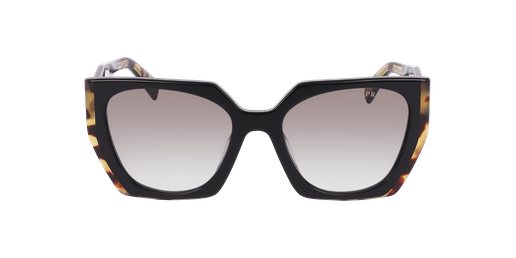 LUNETTES DE SOLEIL femme PR 15WS noir/écaille Vue de face