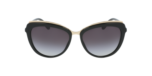 LUNETTES DE SOLEIL femme 0DG4304 noirVue de face