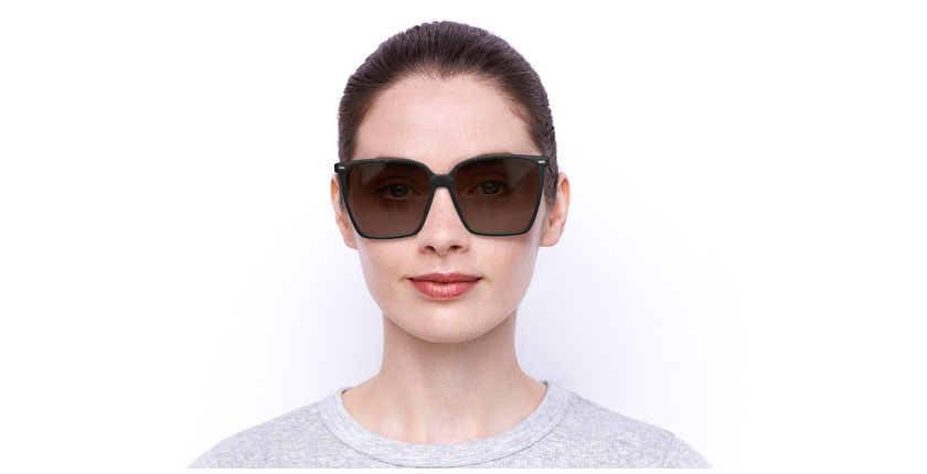 LUNETTES DE SOLEIL femme 1388/S écaille/marron - Vue de face