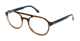 Lunettes de vue homme MAGIC209 marron - Vue de face