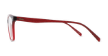 LUNETTES DE VUE femme ISADORA rouge - Vue de face