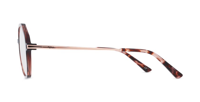 Lunettes de vue femme DIANE écaille - Vue de face