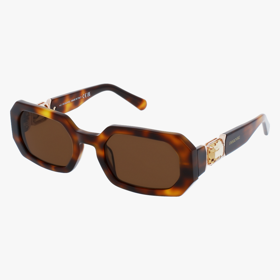 Lunettes de soleil femme SK0349 écaille - Vue de face
