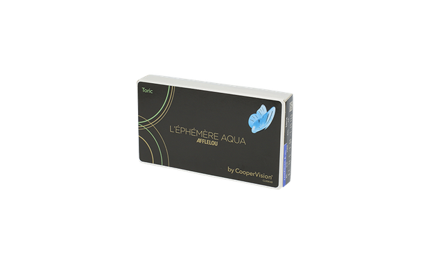 Lentilles de contact Ephémère Aqua Mensuelle Toric 6L - Vue de face