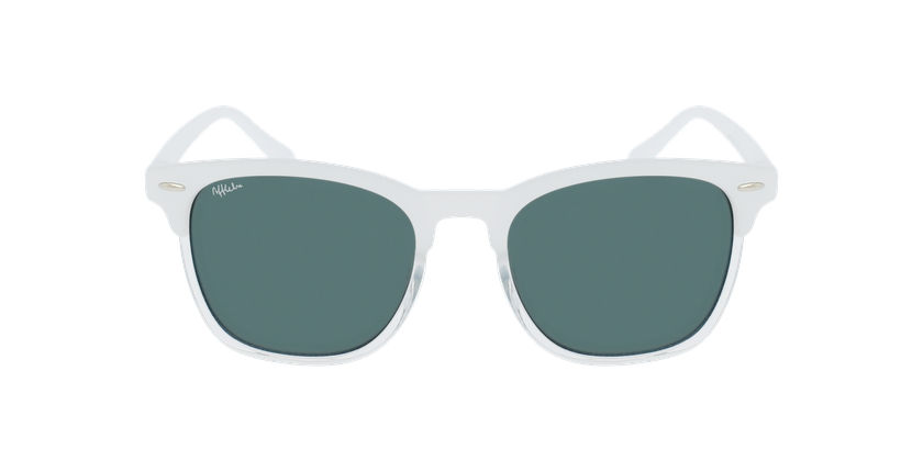 LUNETTES DE SOLEIL homme CORBY blanc - Vue de face