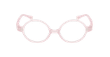 Lunettes de vue enfant BABY rose - Vue de face