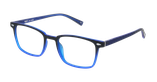 Lunettes de vue homme HARRIS bleu - Vue de face