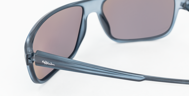 LUNETTES DE SOLEIL homme MASON bleu/blanc