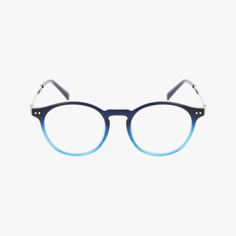 Lunettes de vue homme DAYAN bleu/argenté