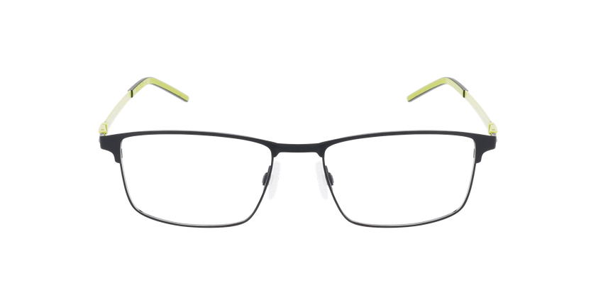 Lunettes de vue homme MAGIC274 noir/vert - Vue de face