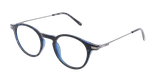 Lunettes de vue homme MAGIC264 écaille bleu/bleu - Vue de face