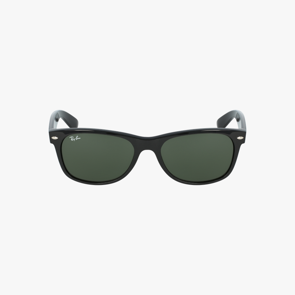 Lunettes de soleil NEW WAYFARER noir/noir - Vue de face