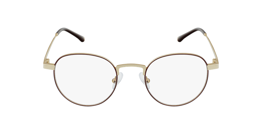LUNETTES DE VUE MAGIC 70 rouge/doré - Vue de face