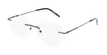LUNETTES DE VUE homme IDEALE-22 noir/gris - Vue de face