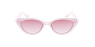 Lunettes de soleil femme REINA rose/dorée