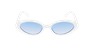 Lunettes de soleil femme INDIA blanc