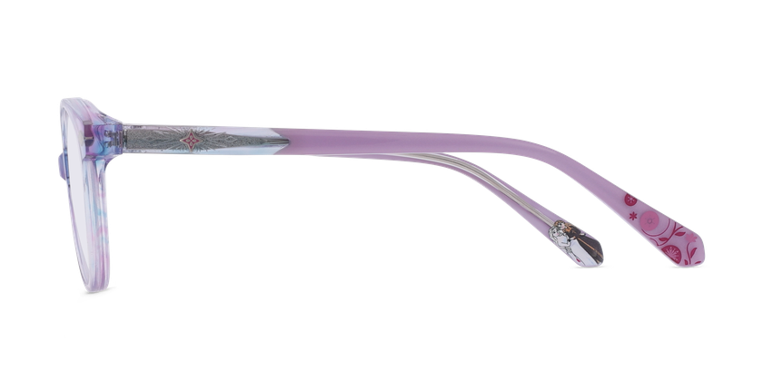 Lunettes de vue enfant FROZEN 3 violet - Vue de face