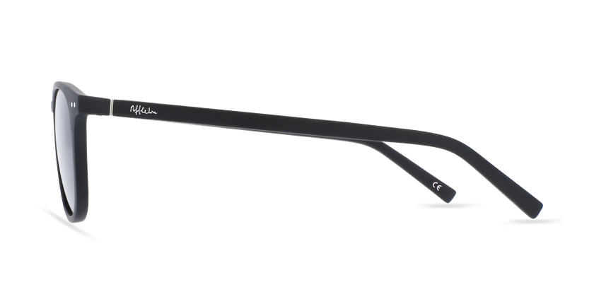 Lunettes de vue FORTY solaire Noire +1.00 noir - Vue de côté