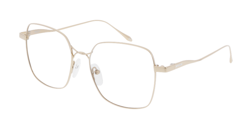Lunettes de vue femme MAGIC313 dorée - Vue de face