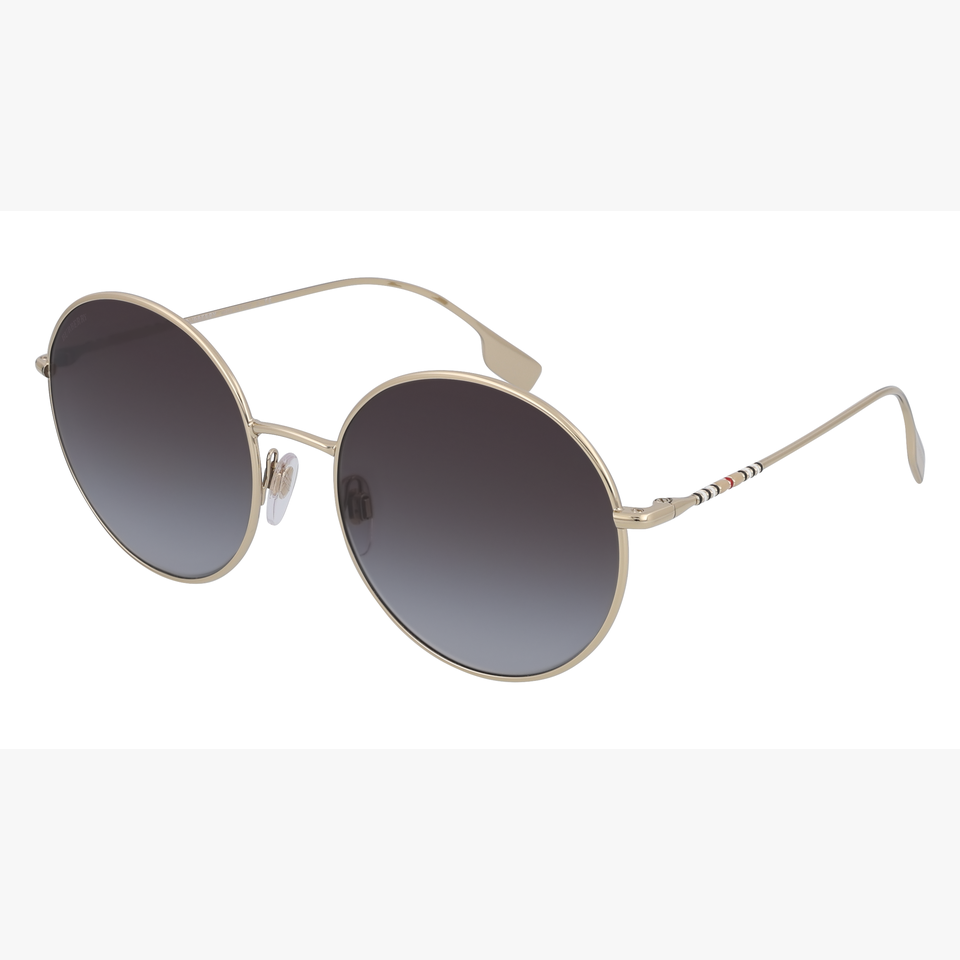 Lunettes de soleil femme PIPPA dorée - Vue de face