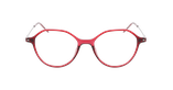 Lunettes de vue femme MAGIC 349 rouge - Vue de face