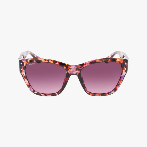 Lunettes de soleil femme HERA écaille/rose Vue de face