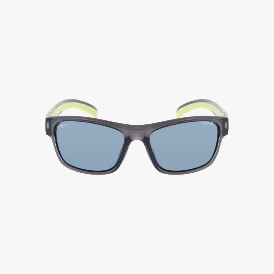 Lunettes de soleil enfant ARLY POLARIZED gris/gris - Vue de face