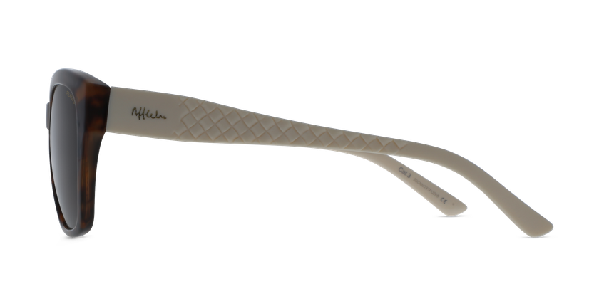 LUNETTES DE SOLEIL femme CARISSA beige/écaille - Vue de face
