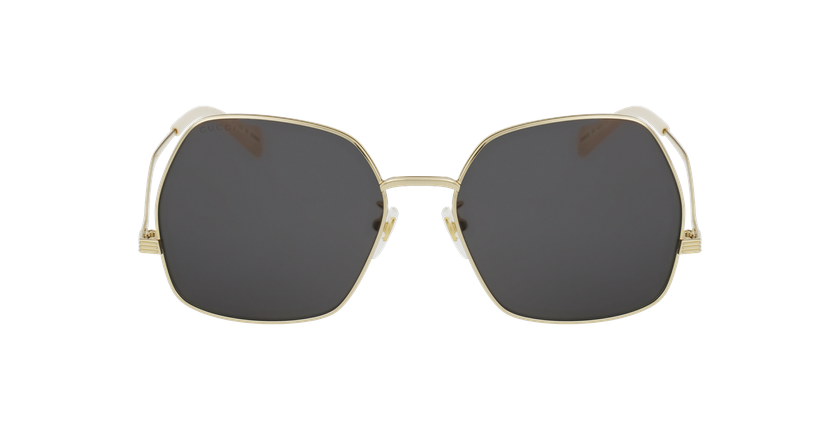 LUNETTES DE SOLEIL femme GG0972S doré - Vue de face