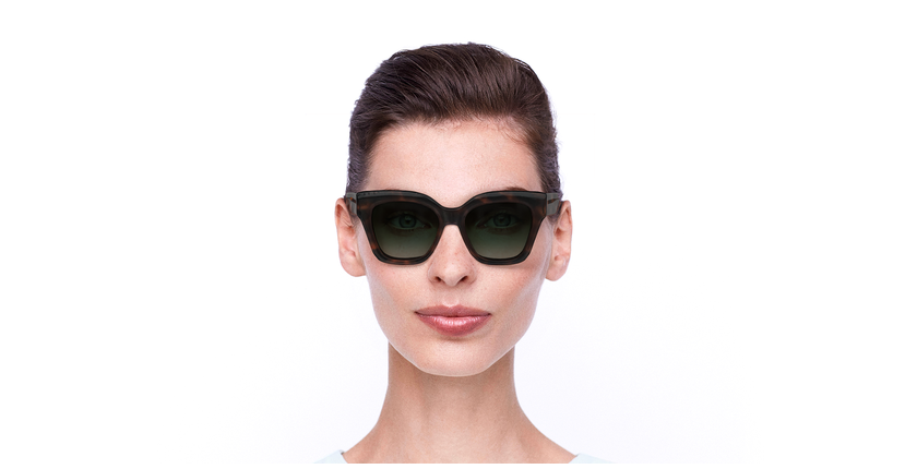 LUNETTES DE SOLEIL femme ALTEA 6789 écaille - Vue de face