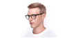 LUNETTES DE VUE homme RZERO14 écaille - vue de 3/4