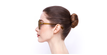 LUNETTES DE SOLEIL femme GG1072S écaille - Vue de côté