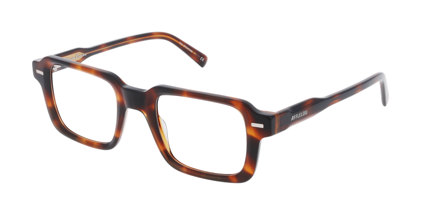 Lunettes de vue homme CARACTÈRES SPONTANE écaille - Vue de face