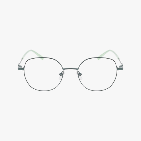 Lunettes de vue femme LOELIE vert Vue de face