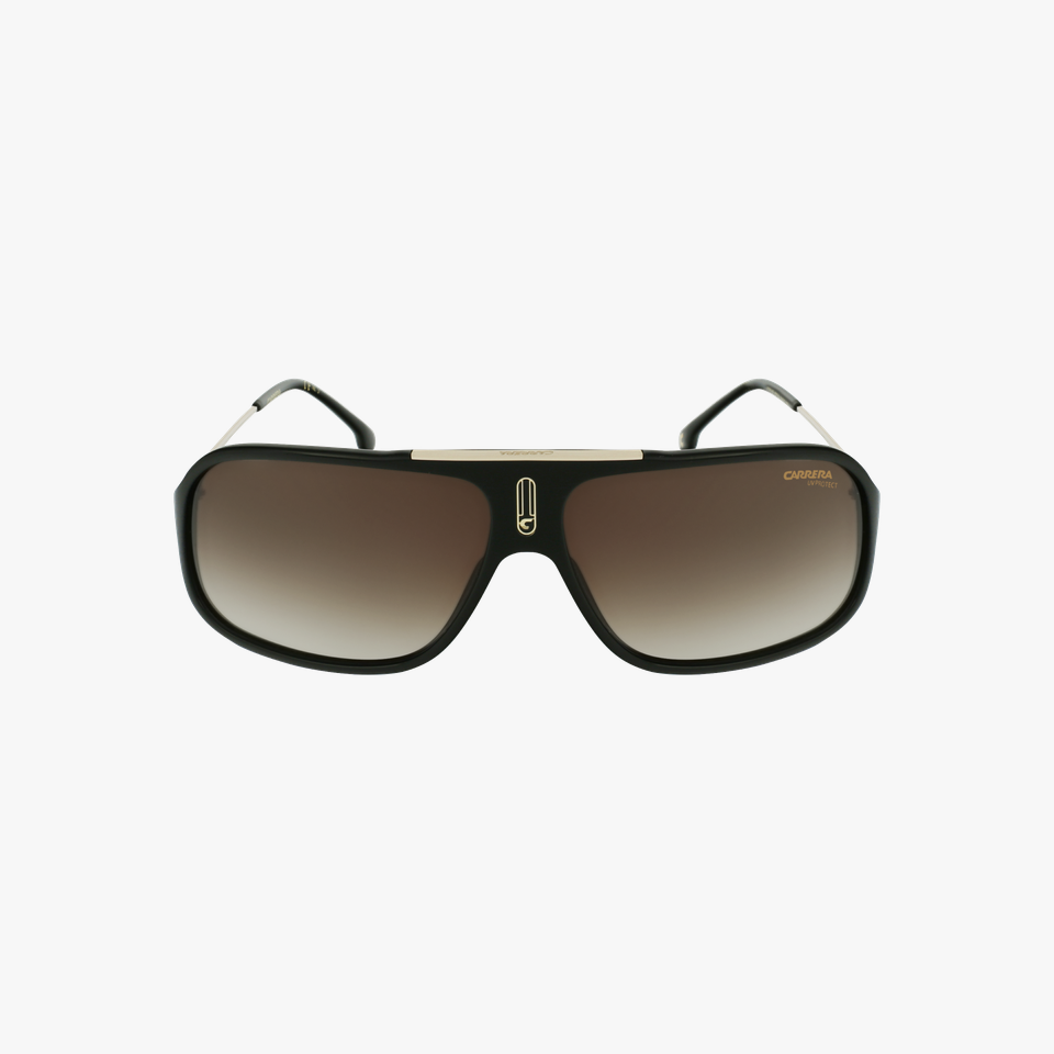 Lunettes de soleil COOL65 noir/marron - Vue de face