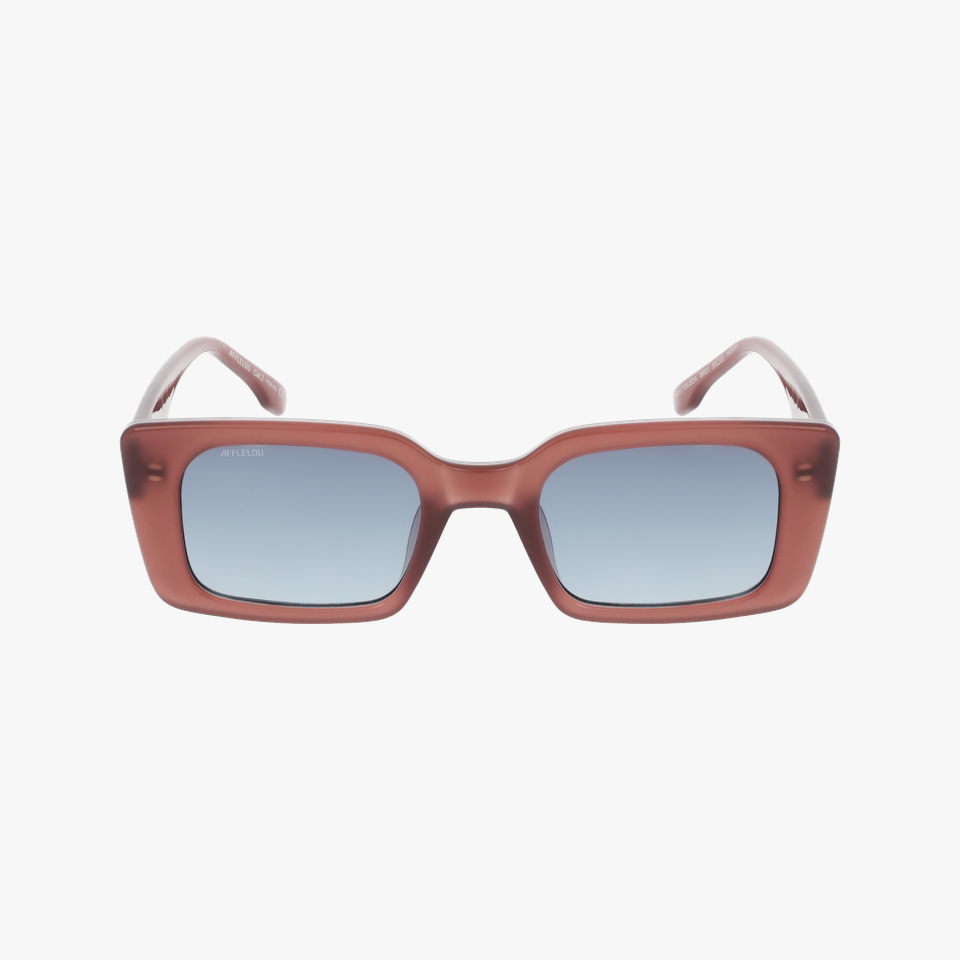 Lunettes de soleil femme TOLEDA marron - Vue de face