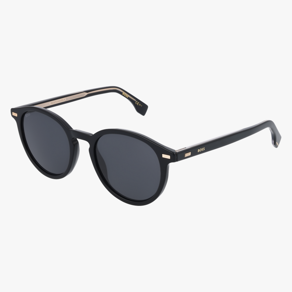 Lunettes de soleil homme 1365/S noir - Vue de face