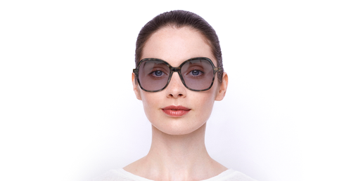 LUNETTES DE SOLEIL femme LO705S écaille/bleu