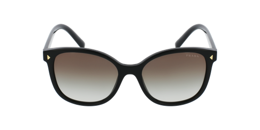 LUNETTES DE SOLEIL femme PR 22ZS noir Vue de face