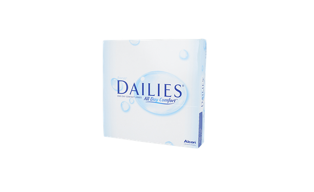 Lentilles de contact Dailies All Day Comfort 90L - Vue de face