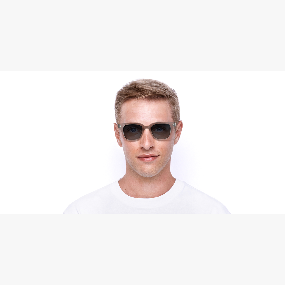 Lunettes de soleil 0RB4323 gris/gris - Vue de face