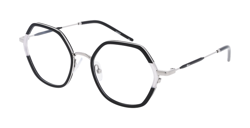 Lunettes de vue femme MAGIC218 noir/argenté - Vue de face